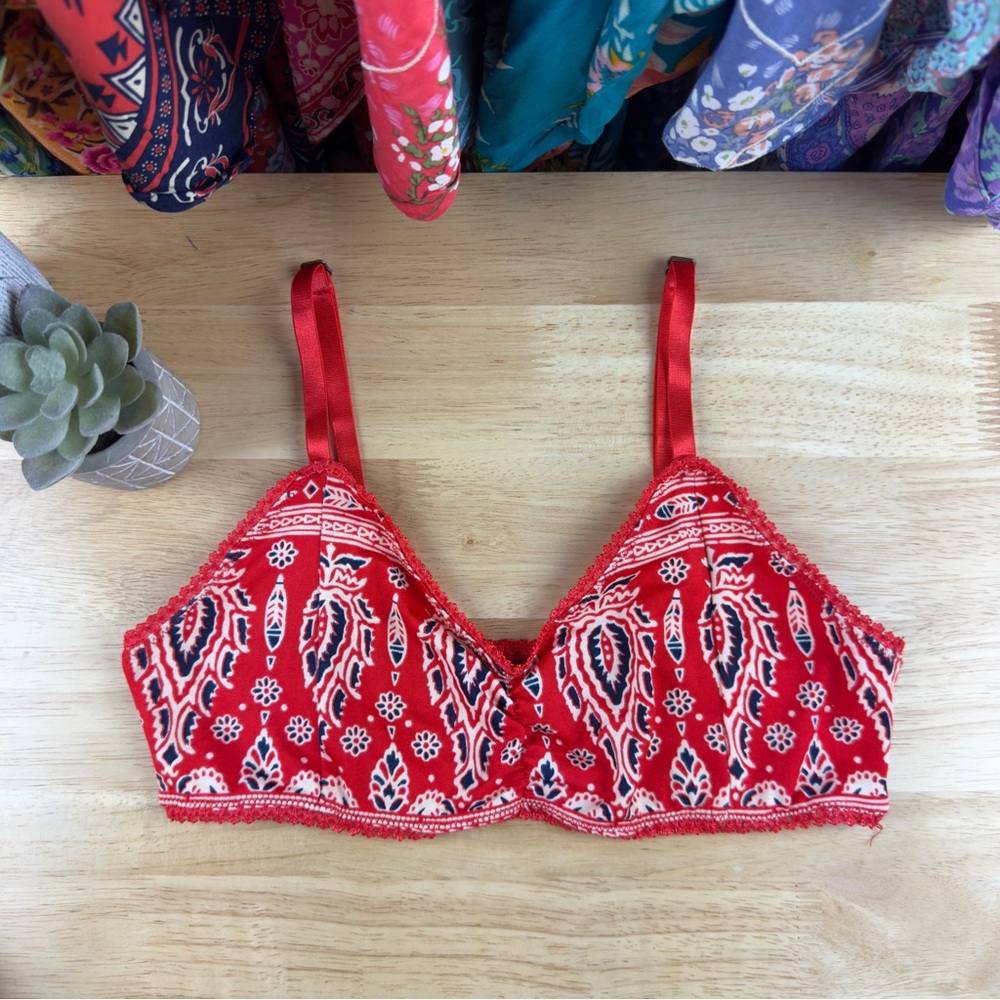 ✨ Spell Gypsiana Bralette ✨ Red Bandana ✨ S